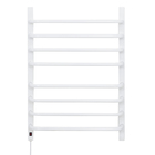 Toalheiro Térmico Banho Metal Branco Barra 127V Flape