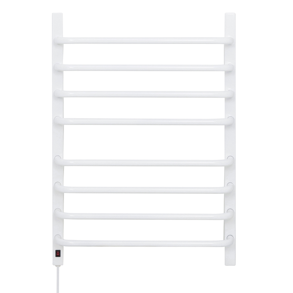 Toalheiro Térmico Banho Metal Branco Barra 220V Flape