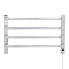 Toalheiro Térmico Banho Metal Cromado Barra 127V Flape