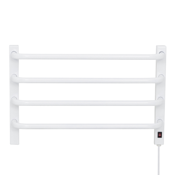 Toalheiro Térmico Banho Simples Metal Branco Barra 220V Flape