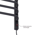 Toalheiro Térmico Barra 127V Preto Flape