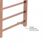 Toalheiro Térmico Bivolt 75x57,5x10cm Quada Metal Lincione