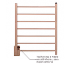Toalheiro Térmico Bivolt 75x57,5x10cm Quada Metal Lincione