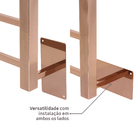 Toalheiro Térmico Bivolt 75x57,5x10cm Quada Metal Lincione