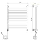 Toalheiro Térmico Cabo Lado Direito Belle Aquece 127v