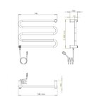 Toalheiro Térmico Classic 127v Aquece Inox