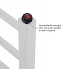 Toalheiro Térmico de Chão Bivolt 74x55cm Premium Inox Crismoe