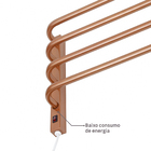 Toalheiro Térmico de Parede 127V (110V) 36x56cm Bronze Flape