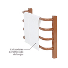 Toalheiro Térmico de Parede 127V (110V) 36x56cm Bronze Flape