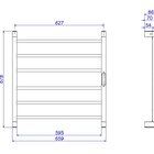 Toalheiro Térmico Deca You De Parede 127v - 2044.bl110d.aqc.mt