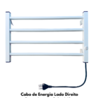 Toalheiro Térmico Pequeno De Parede Branco 220v
