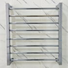 Toalheiro Térmico Sec 8 Barras Basic Cromado - Fio Lado Direi