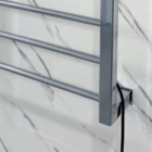 Toalheiro Térmico Sec 8 Barras Basic Cromado - Fio Lado Direi