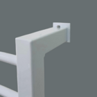 Toalheiro Térmico Sec 8 Barras Branco - Fio Lado Direito - Vo