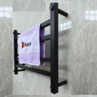 Toalheiro Térmico Toalha De Rosto Preto Esquerdo 110V