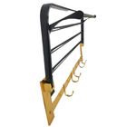 Toalheiro Varal Porta Toalha Roupa Prateleira Gancho Lavander