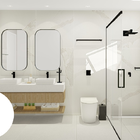 Toalheiro Vertical De Bancada Porta Toalha 33cm De Altura Aço