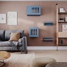 Toca De Parede Para Gatos Frédy Frente Grade C 70cm X P 38cm