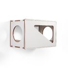 Toca De Parede Para Gatos Frédy Frente Triângulo A 44cm X C 7