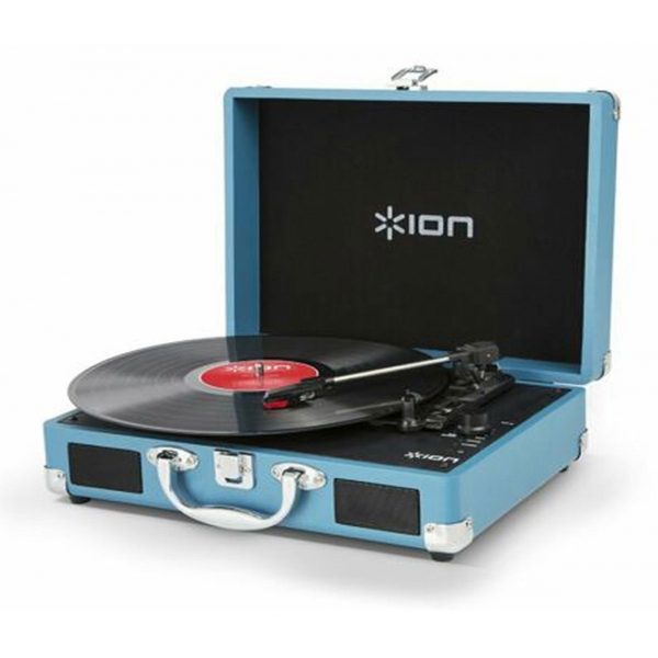 Toca-discos De Vinil  Ion C/ Conversão Para Formato Digital E