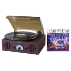 Toca-discos Vinil Ion Triolp C/ Alto-falantes + Lp Novos Baia