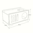 Toca Duque Para Gatos Grandes A 44,5cm X C 88,5cm X P 50cm Pr