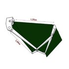 Toldo Articulado - 2,00m X 1,50m Lona Pvc Verde Amazonas