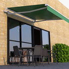 Toldo Articulado Lona Verde Manual 2,50x2,00m Proteção Toldos