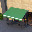 Toldo Articulado Lona Verde Manual 2,50x2,00m Proteção Toldos