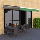 Toldo Articulado Lona Verde Manual 2,50x2,00m Proteção Toldos