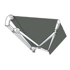 Toldo Articulado - 3,00m X 2,00m - Lona Pvc Cinza Cobre