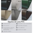 Toldo Articulado - 5,00m X 3,00m - Lona Pvc Azul Reno