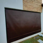 Toldo Cortina - 2,00m X 2,75m - Marrom Escuro Ft
