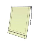 Toldo Cortina - 2,50m X 2,75m - Bege Camurça Ft