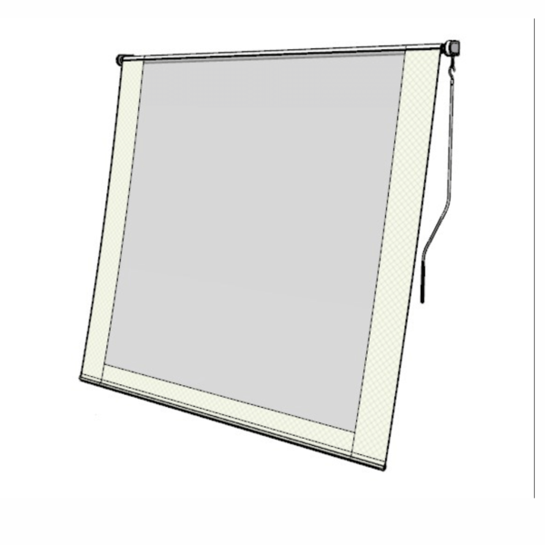 Toldo Cortina - 2,50m X 2,75m - Transparente