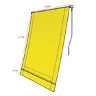 Toldo Cortina - 4,00m X 2,75m - Amarelo Gema Ft