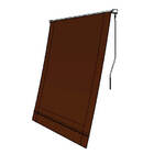 Toldo Cortina - 4,00m X 2,75m - Marrom Escuro Ft
