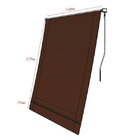 Toldo Cortina - 5,00m X 2,75m - Marrom Escuro Ft