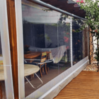 Toldo Cortina - 5,00m X 2,75m - Transparente