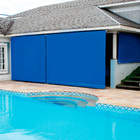 Toldo Cortina Azul - 3,90m X 1,70m - Kit Completo