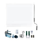 Toldo Cortina Branco - 3,10m X 2,20m - Kit Completo