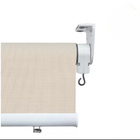 Toldo Cortina Em Tela Solar Screen Bege 1,90m X 2,70m Complet