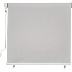 Toldo Cortina Em Tela Solar Screen Cinza 1,20m X 2,70m Comple