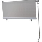 Toldo Cortina Em Tela Solar Screen Cinza 1,90m X 2,70m Comple