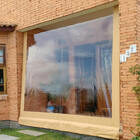 Toldo Cortina Ocre C/ Visor - 2,90m X 2,10m - Kit Completo