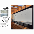 Toldo Cortina Retrátil Completo Medidas: 1m X 2,60m Alta Resi