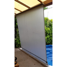 Toldo Cortina Retrátil Em Alumínio Completo Medidas 3,20m X 2