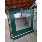 Toldo Cortina Retrátil Em Alumínio Completo Medidas 3m X 2,80
