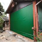 Toldo Cortina Verde - 1,90m X 2,60m - Kit Completo