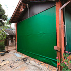 Toldo Cortina Verde - 2,10m X 1,90m - Kit Completo